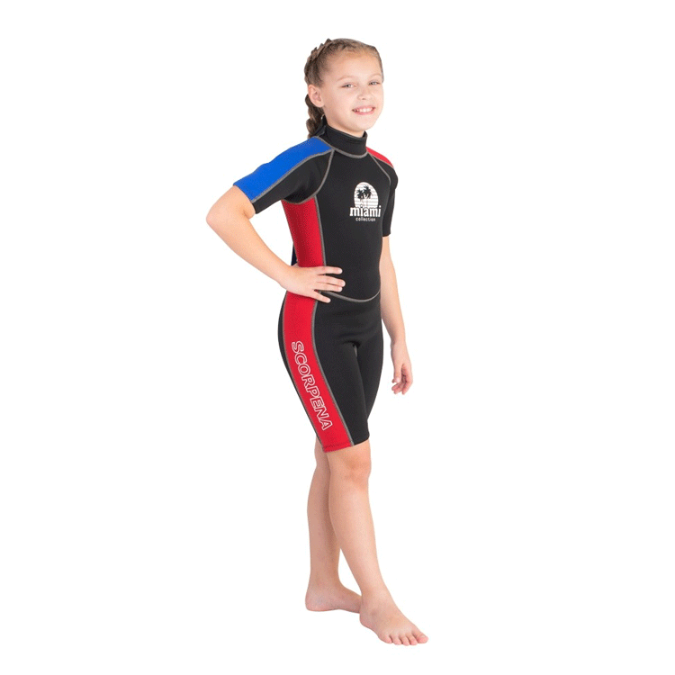 Гидрокостюм Scorpena Miami Kids Shorty, 3мм