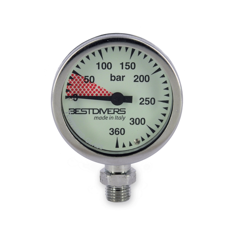 Манометр Best Divers 52×25 mm