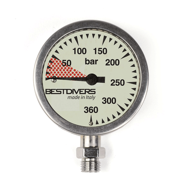 Манометр Best Divers 63×25 mm