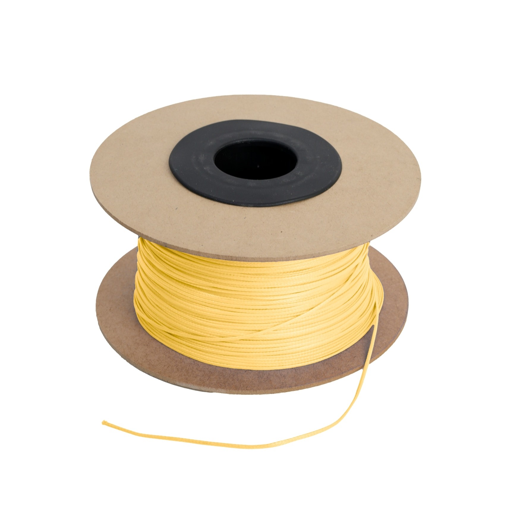 Dyneema SK-75 линь 1.5 мм, 300 кг, желтый, 1 метер