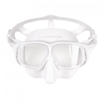 Маска Scorpena Apnea F1, белая