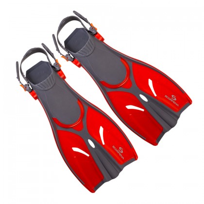Ласты Scorpena Hawaii Junior, красные