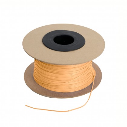 Dyneema SK-75 линь 1 мм, 180 кг, оранжевый, 1 метер